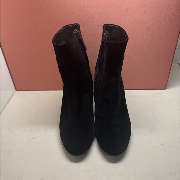 Balenciaga Black Velvet Booties - Picture 2 of 6